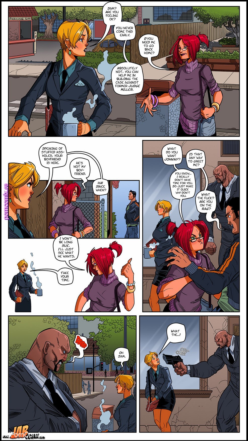 Red Angel 2 | 20 Pages free Porn Comic
